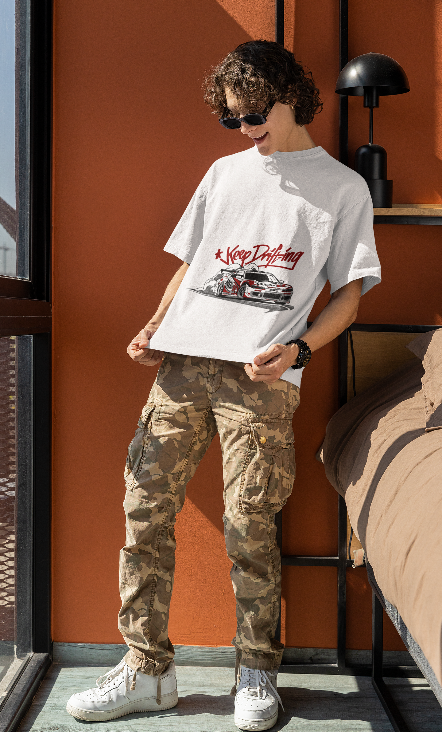 Keep Drifting Oversize Premium Unisex T-shirt