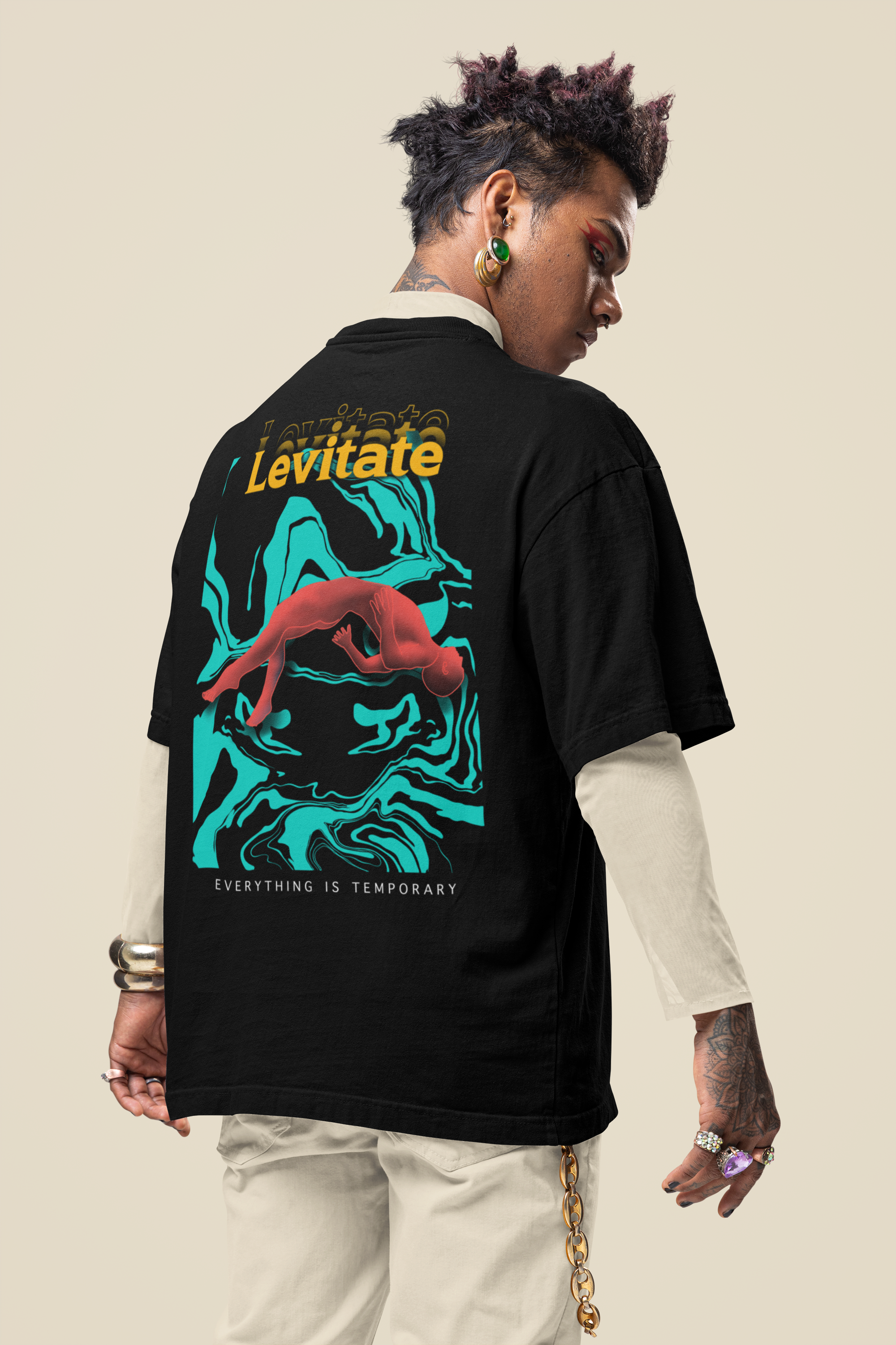 Levitate Oversize Premium Unisex T-shirt