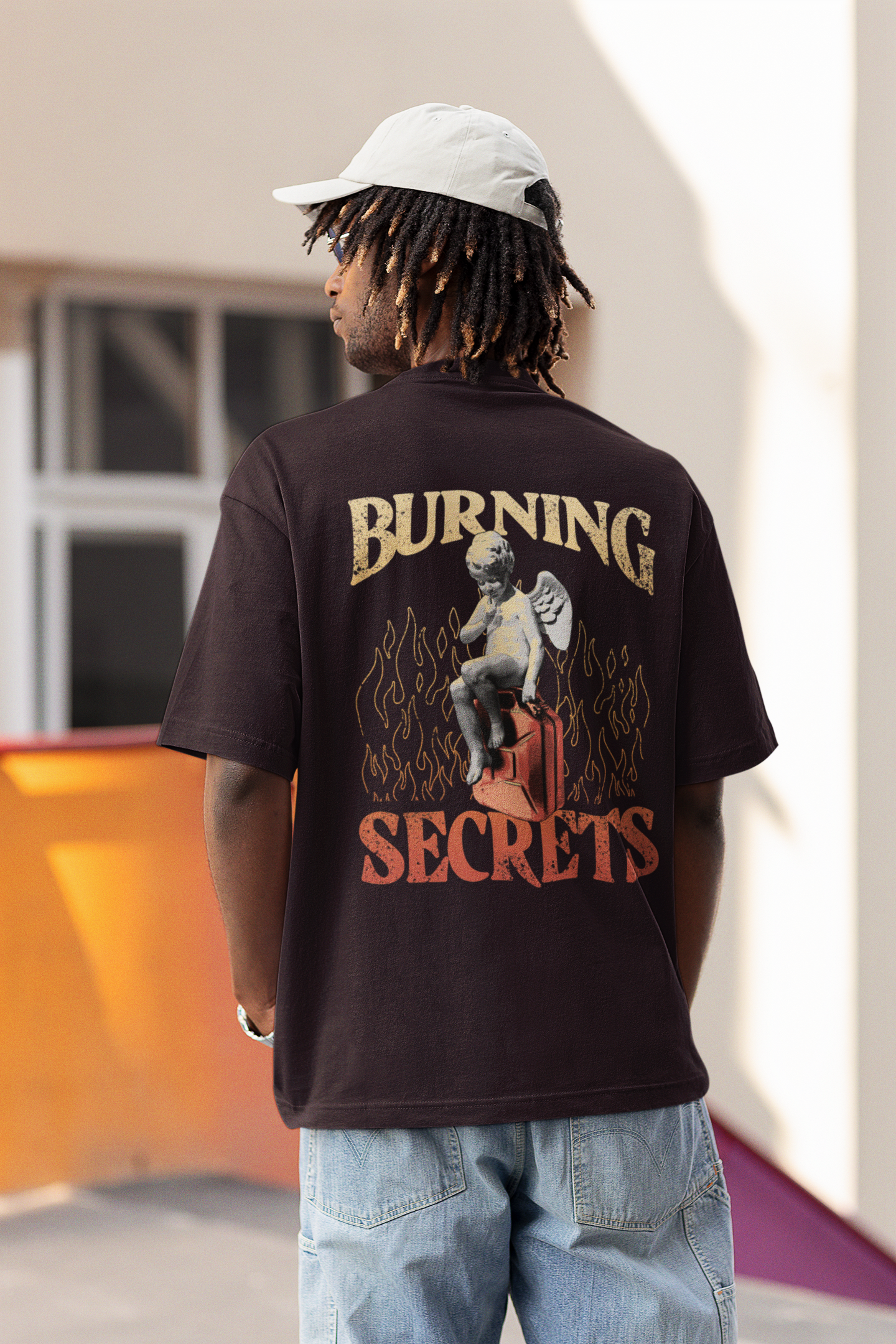 Burning Secrets Oversize Premium Unisex T-shirt