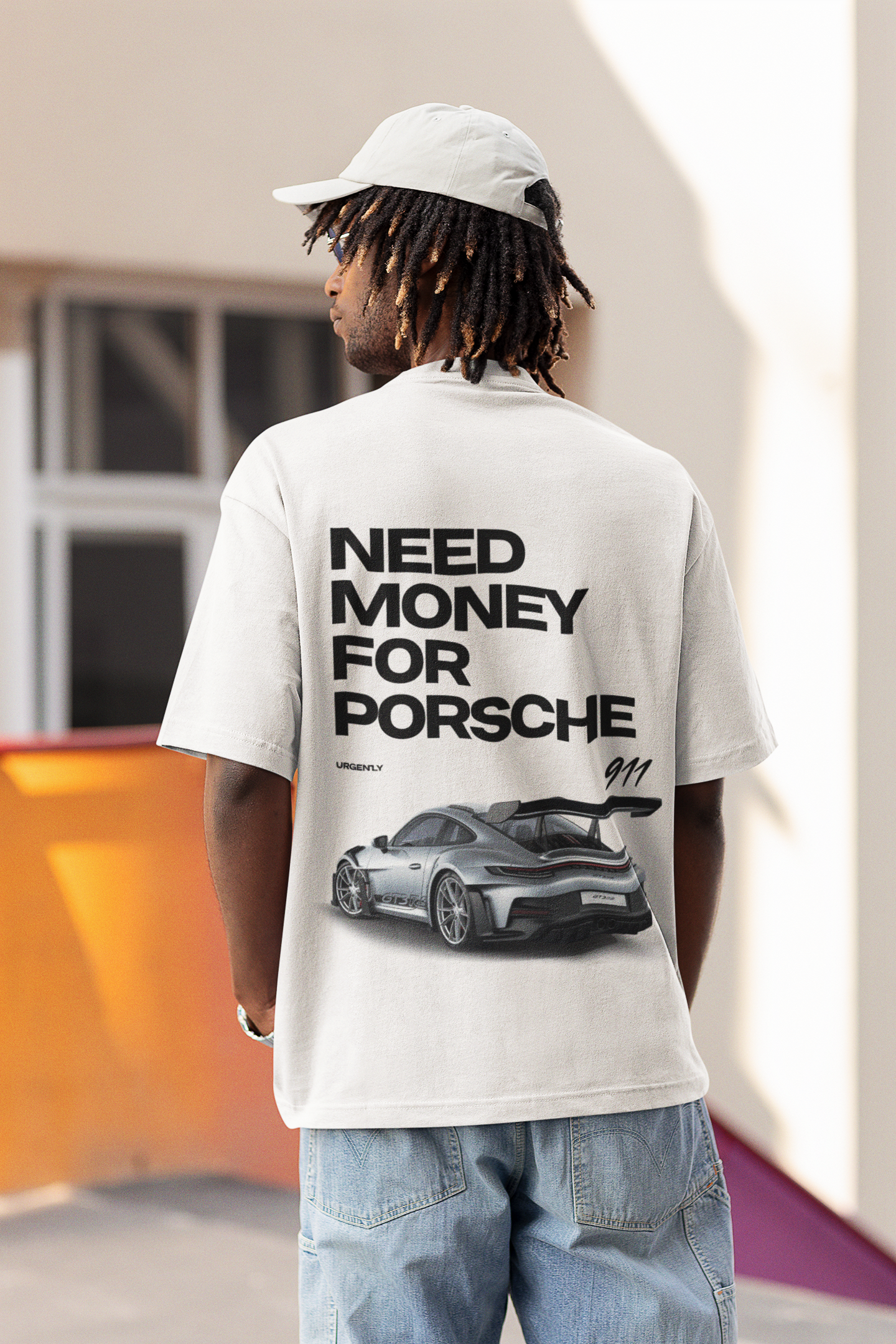 Need Money For Porsche Oversize Premium Unisex T-shirt