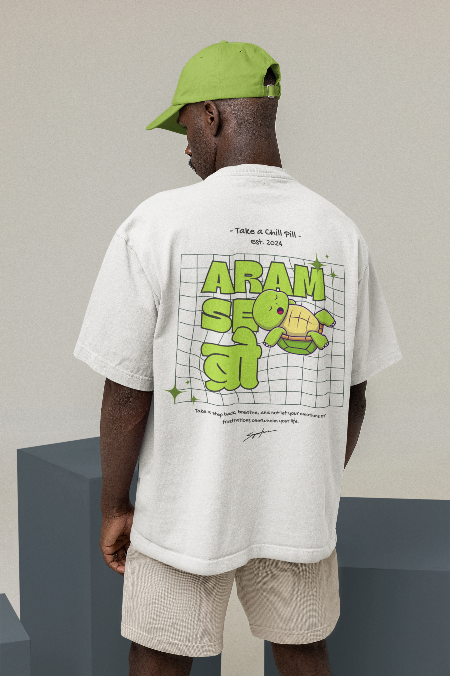 Aram Se Bro Oversize Premium T-shirt