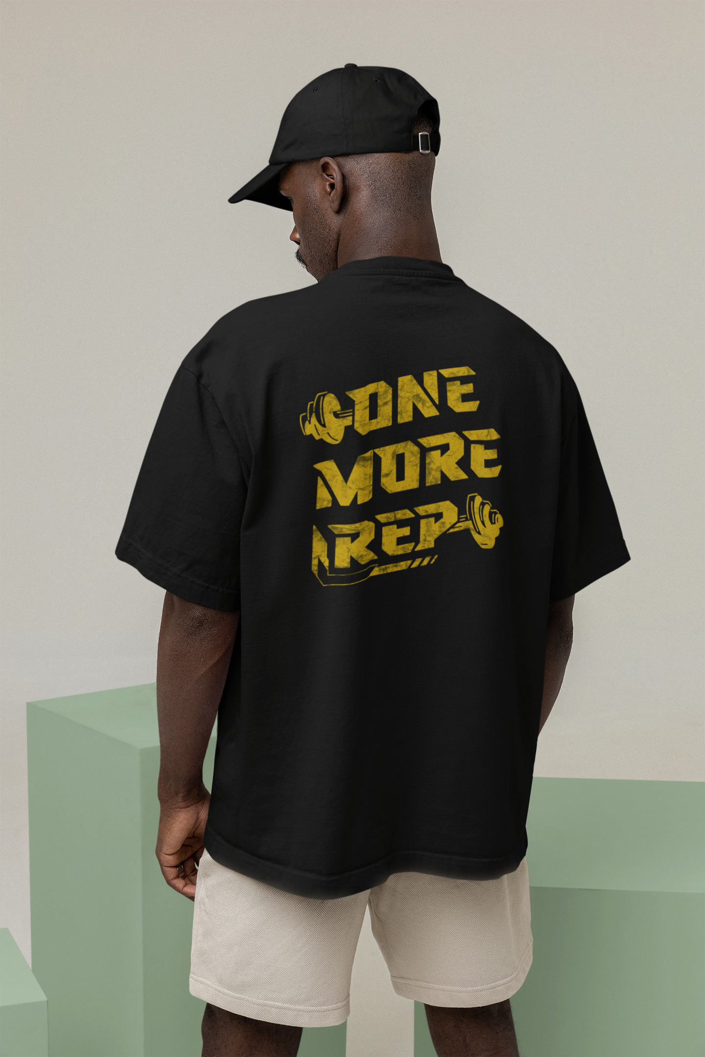 One More Rep Oversize Premium Unisex T-shirt