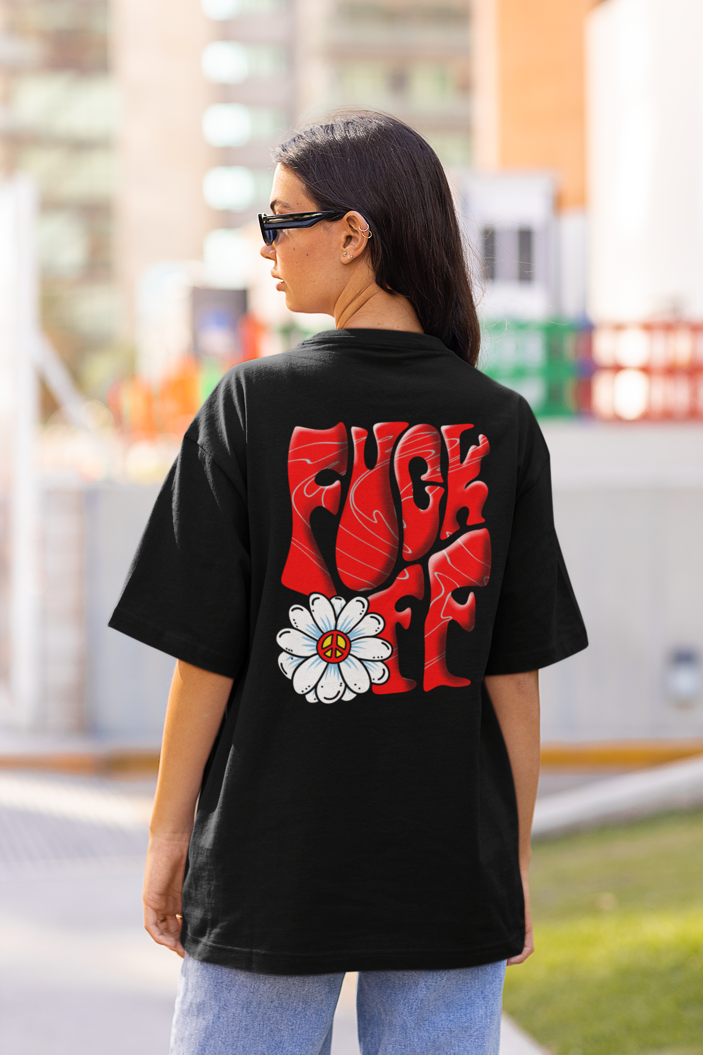 Fuck Off Oversize Premium Unisex T-shirt