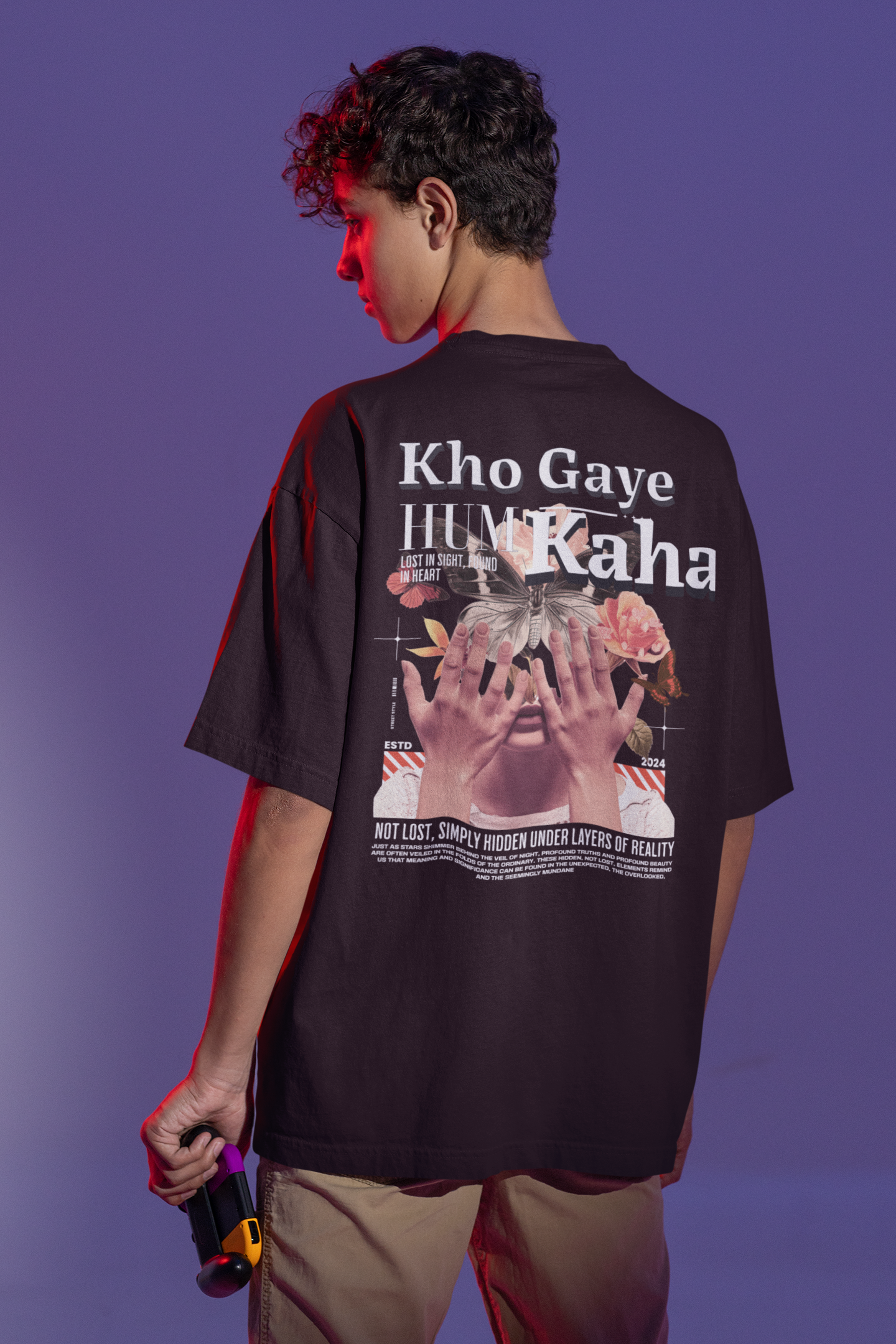 Kho Gaye Hum Kaha Oversize Premium T-shirt