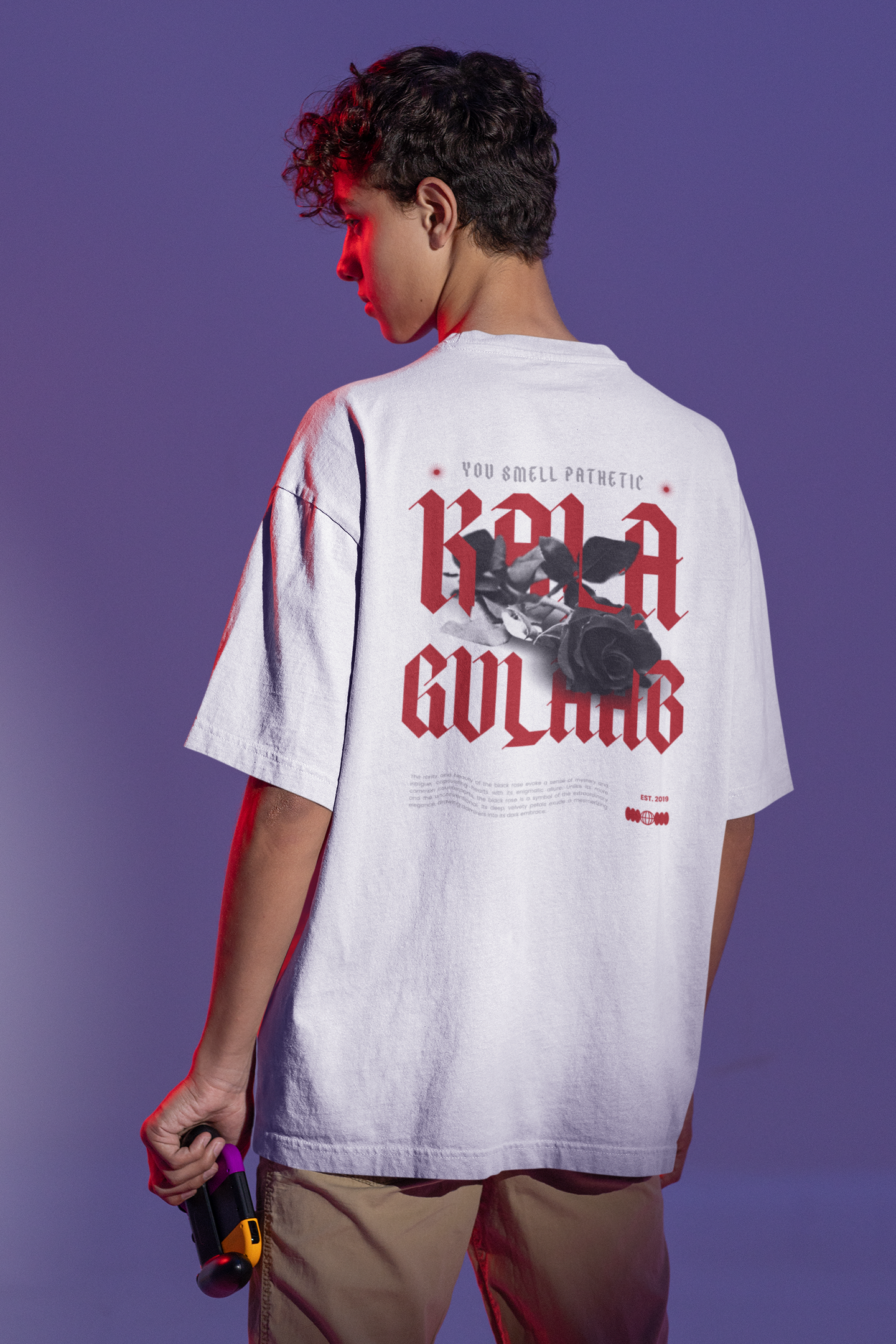 Kala Gulab Oversize Premium Unisex T-shirt