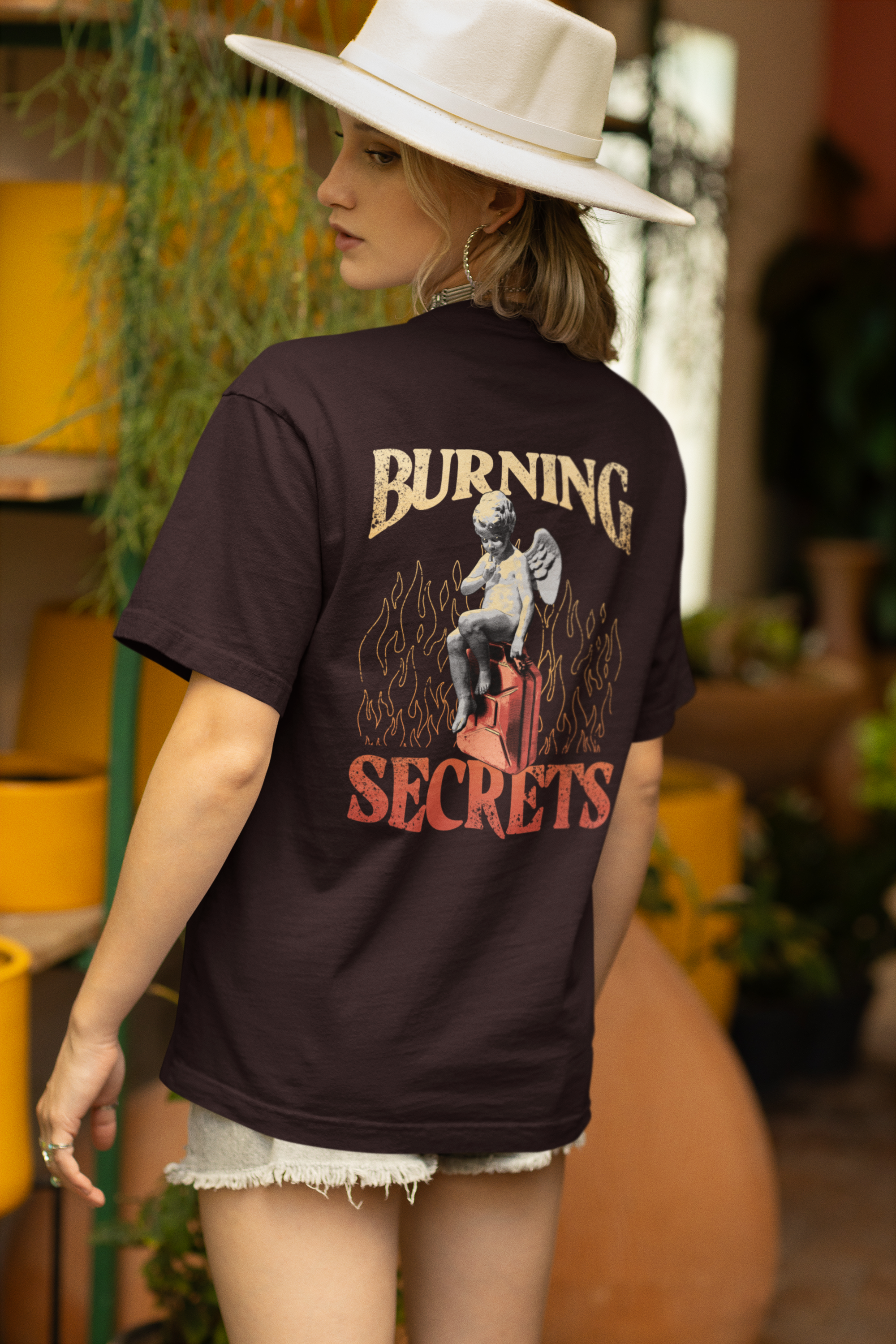 Burning Secrets Oversize Premium T-shirt