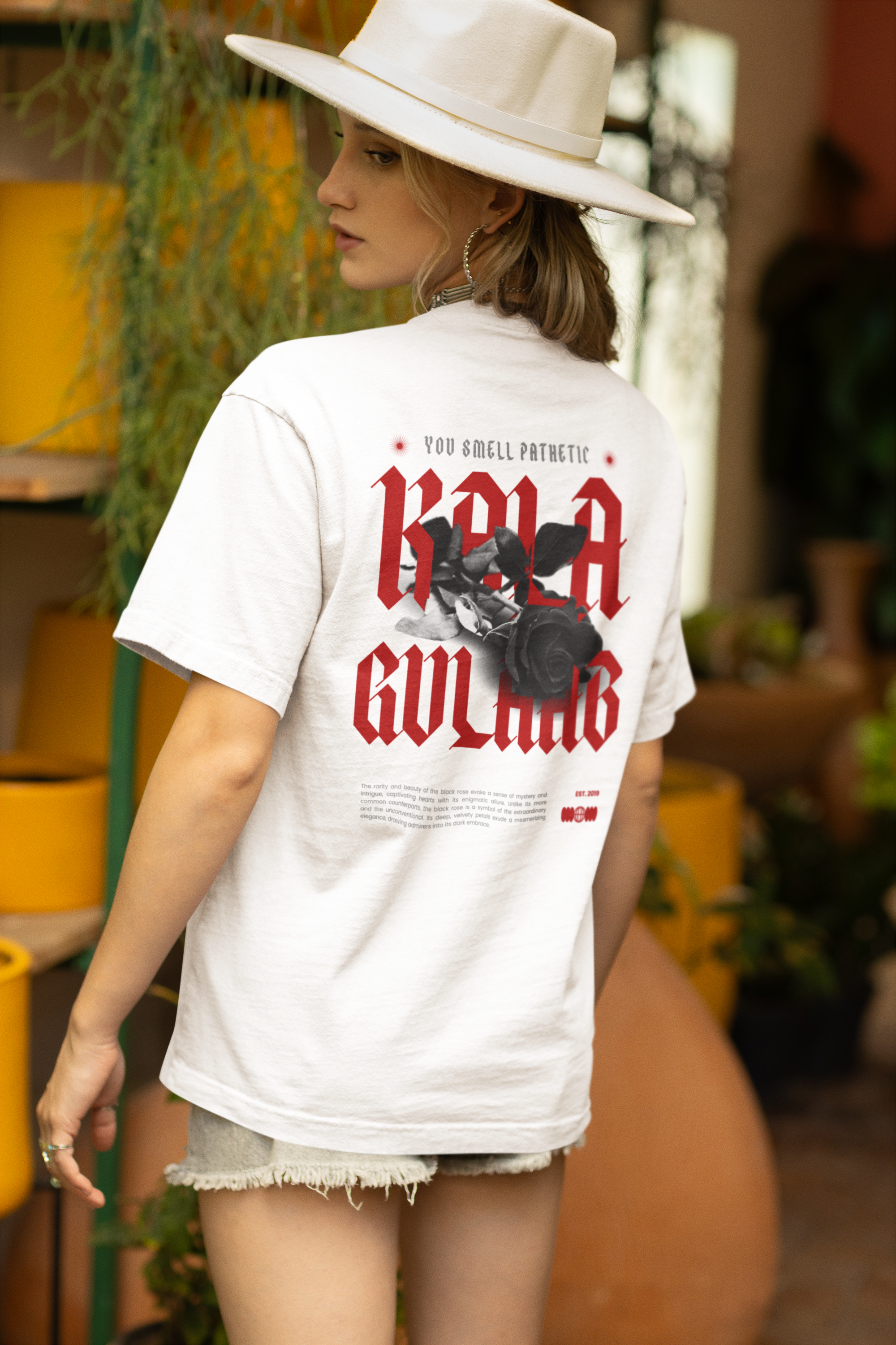 Kala Gulab Oversize Premium T-shirt