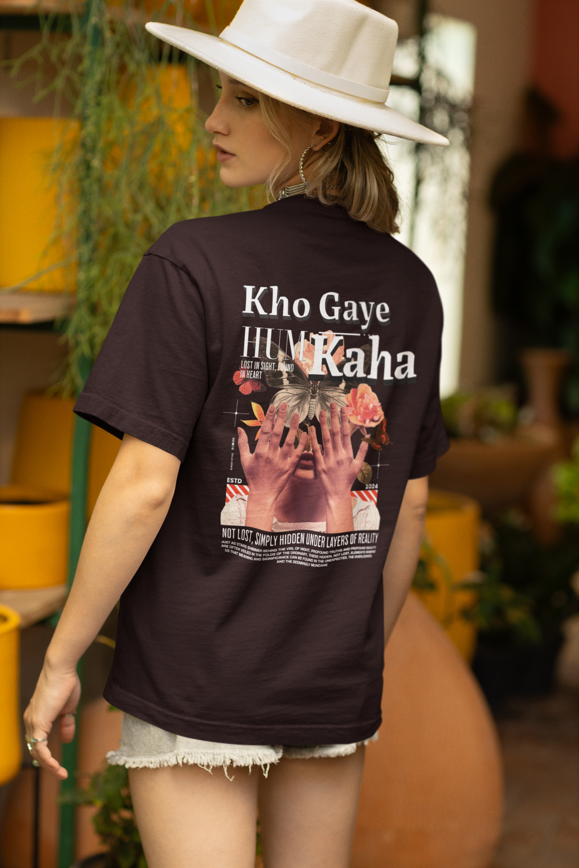 Kho Gaye Hum Kaha Oversize Premium T-shirt