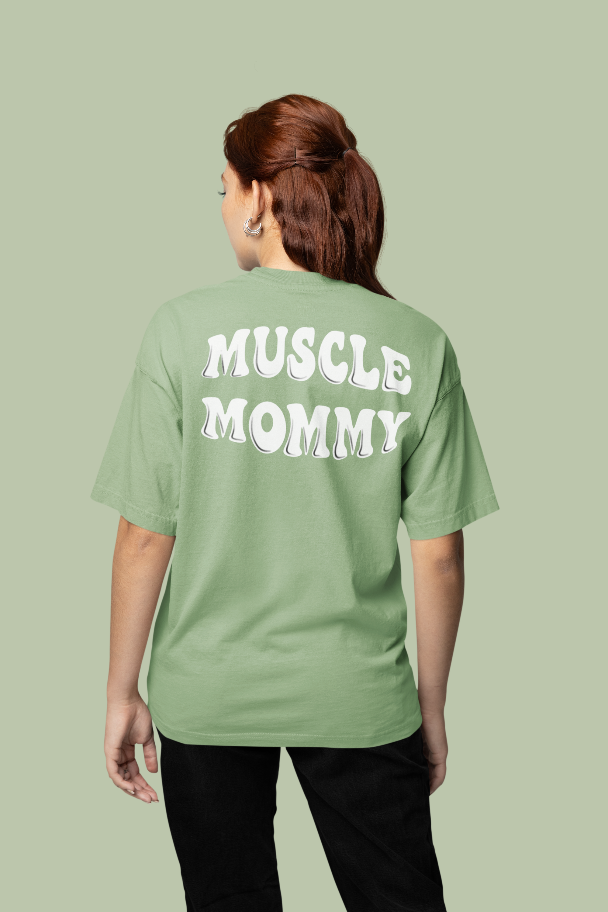 Muscle Mommy Oversize Premium T-shirt