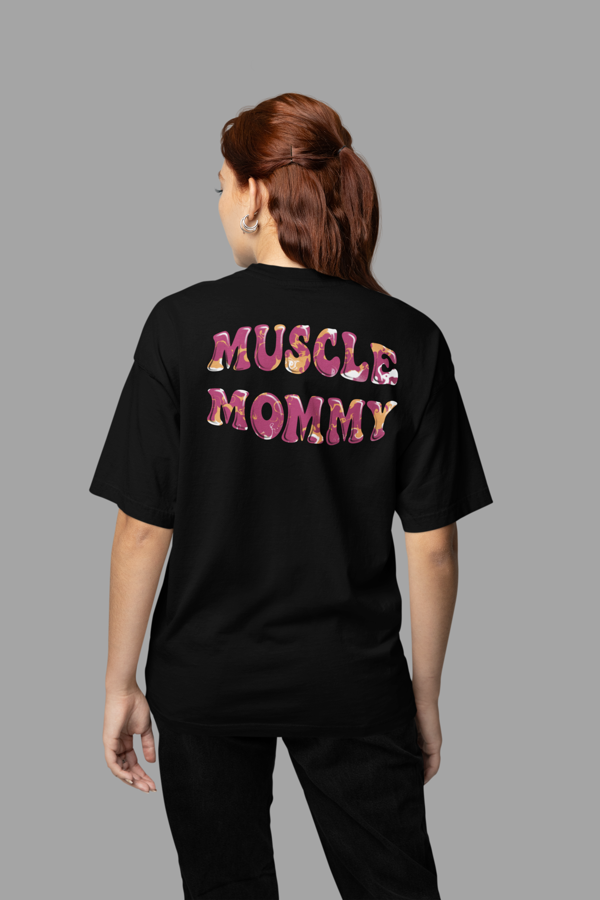 Muscle Mommy Oversize Premium T-shirt