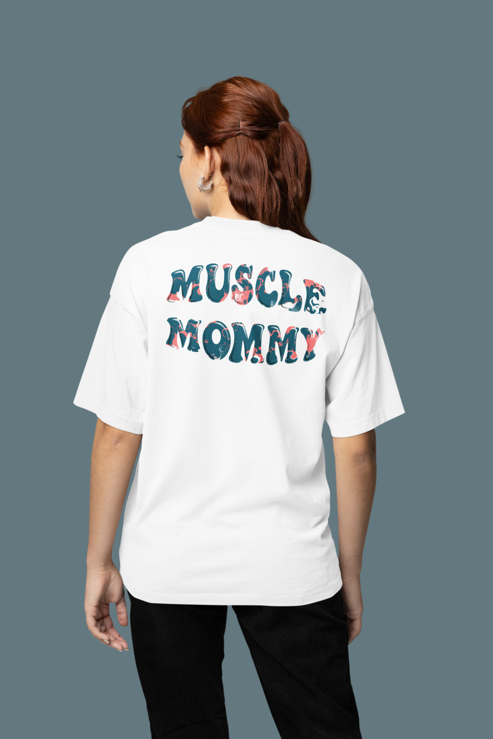 Muscle Mommy Oversize Premium T-shirt