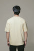 Creamy Beige Solid Oversize Premium Unisex T-shirt