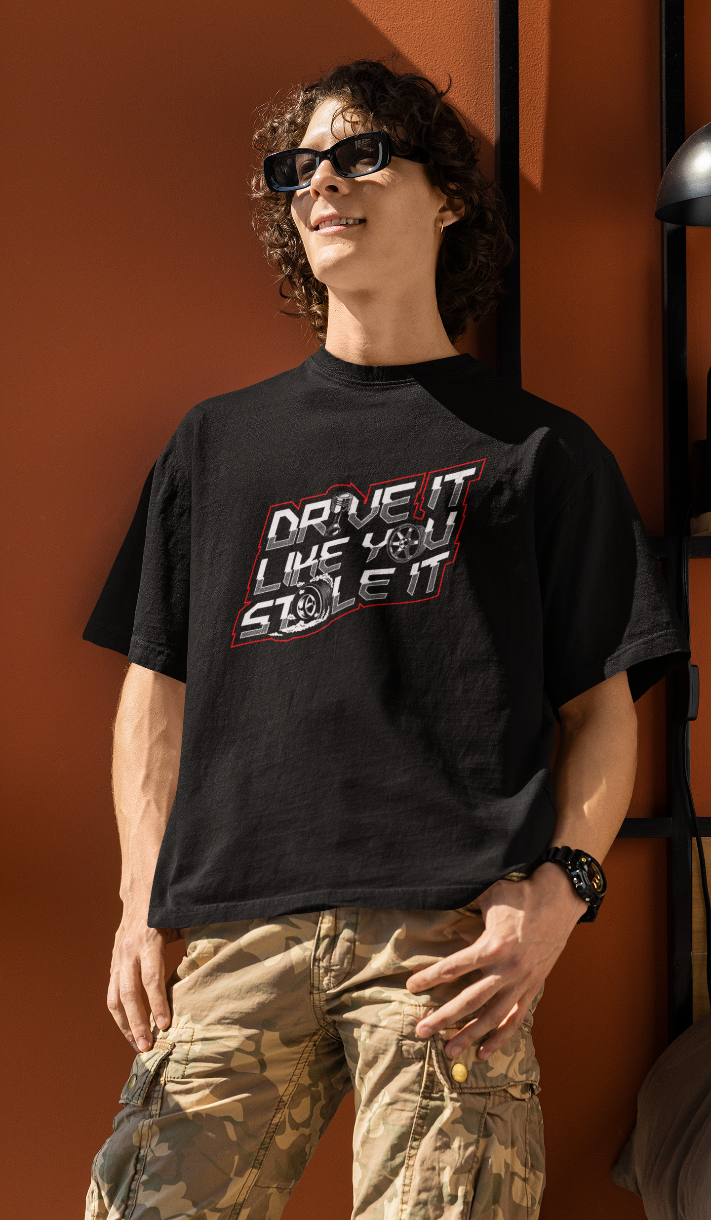 DRIVE IT LIKE YOU STOLE IT Oversize Premium Unisex T-shirt